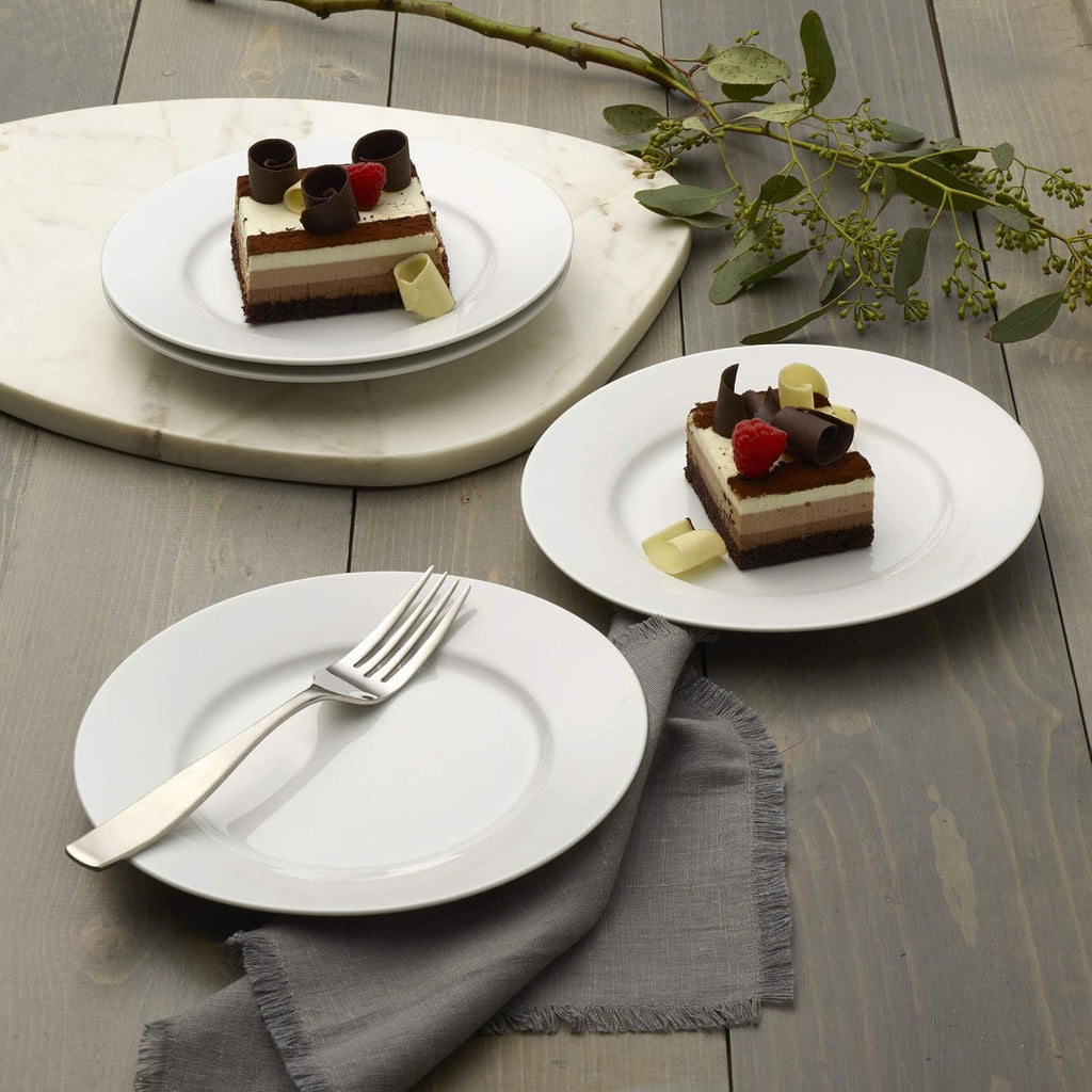 Classic Rim Set of 4 Salad Plates, 8.25 inch