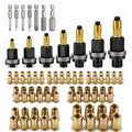 Carbon Steel Rivet Nut Tool Set,84PCS Durable Rivet Nut Mandrel Set,M3-M12