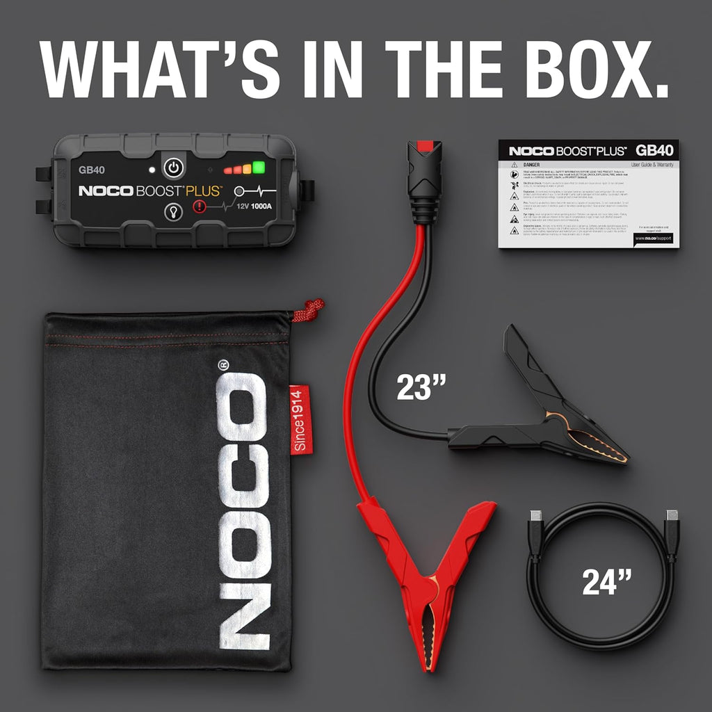 Boost GB40 12V 1000A UltraSafe Portable Lithium Jump Starter
