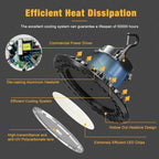 240W UFO LED High Bay Light 0-10V Dimmable 5000K LED High Bay Light