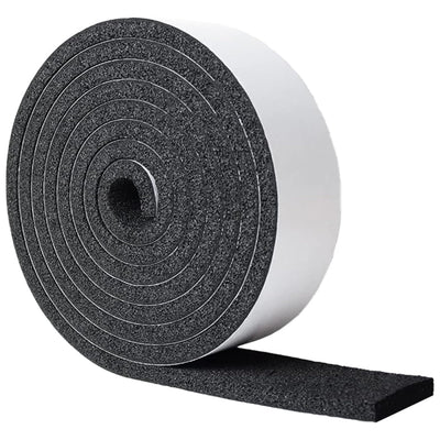 Pipe Insulation Foam Wrap Tape, Self Adhesive with High Resilience for Pipe Insulation Wrap 13 Ft x 3 Inch Wide x 1/2