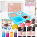 Soap Making Kit for Adults, DIY Soap Making Kit, Melt and Pour Soap Making Supplies, Contains Mould Soap Base
