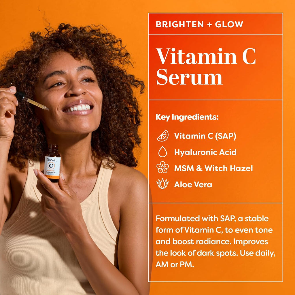Serum Trio with Vitamin C, Retinol & Hyaluronic Acid, 1 fl oz Each | Complete anti aging AM, PM & all-day skincare
