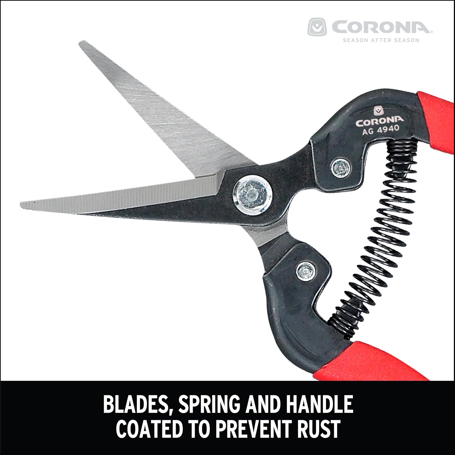 Tools Long Curved Snips – 1.75″ Tempered Steel Precision Garden Shears for Fruit, Herbs, Flowers & Vineyard Use