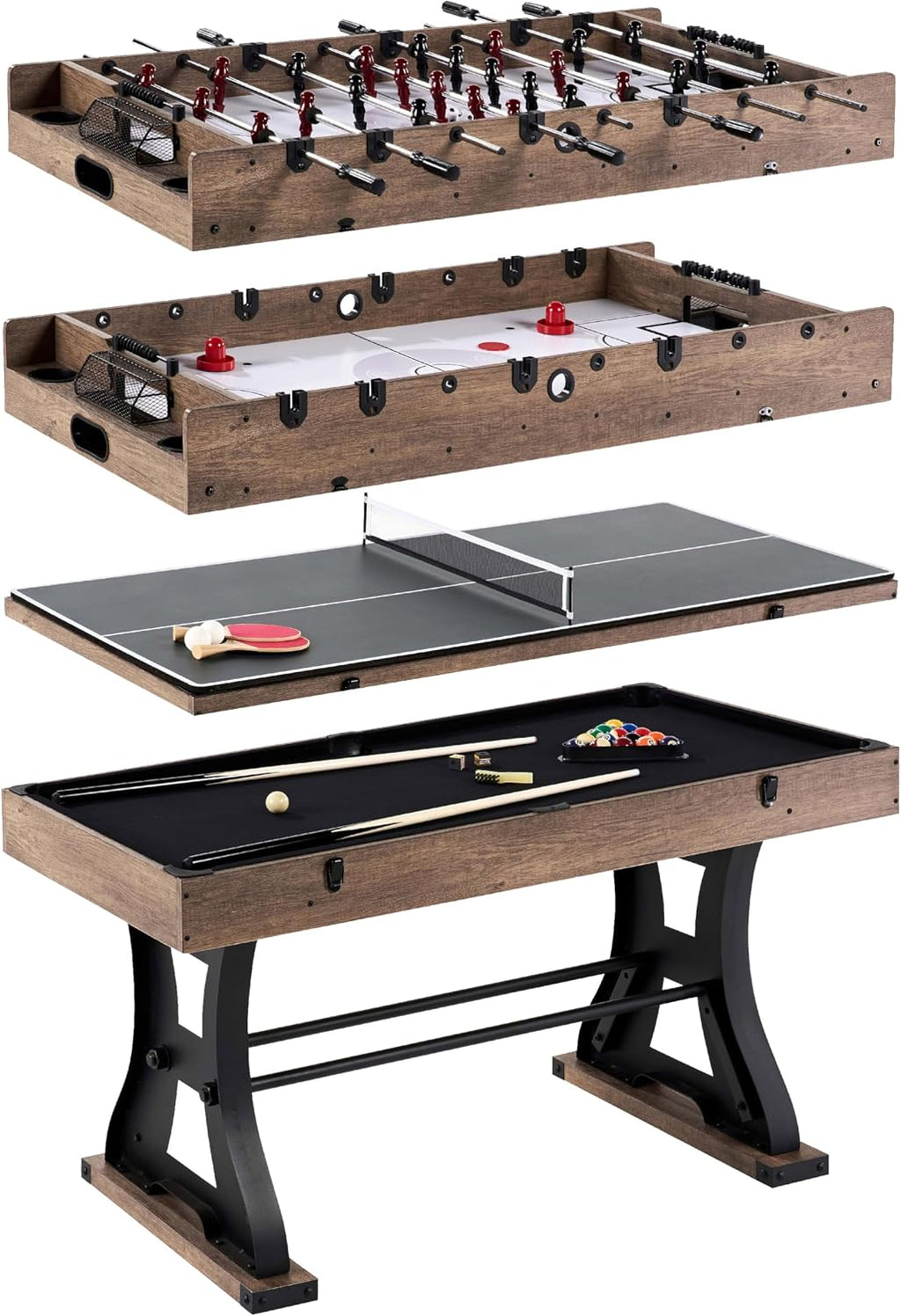 Barrington 54in Combo Game Table