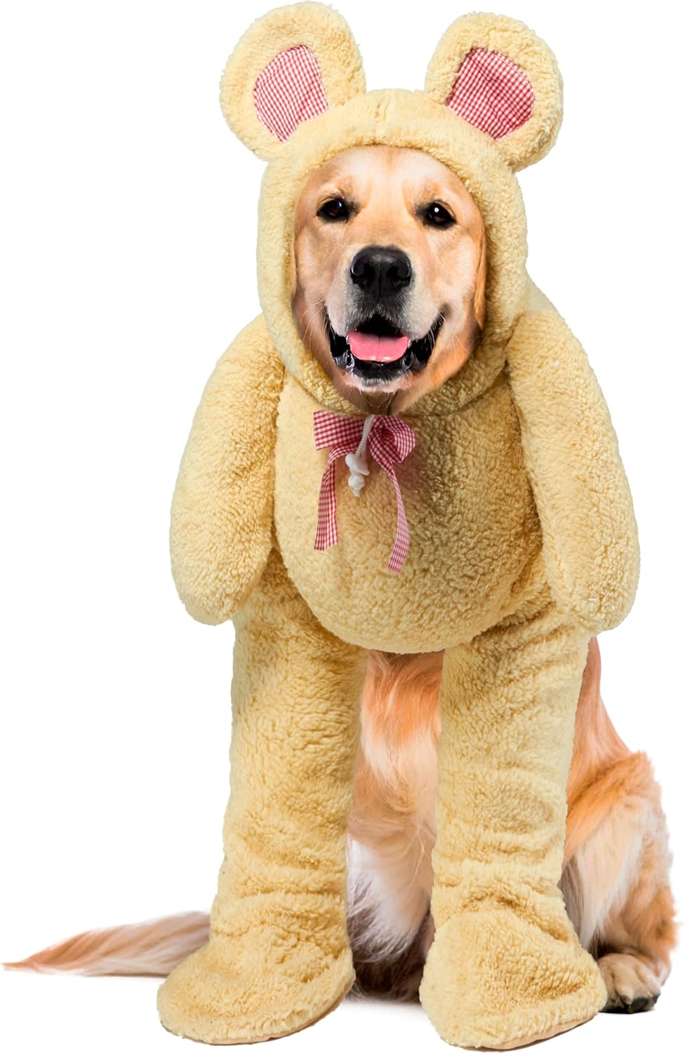 Walking Teddy Bear Pet Costume for Dogs or Cats, XXL