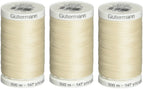 Sew-All Thread 547 Yards-Eggshell (3 Pack)