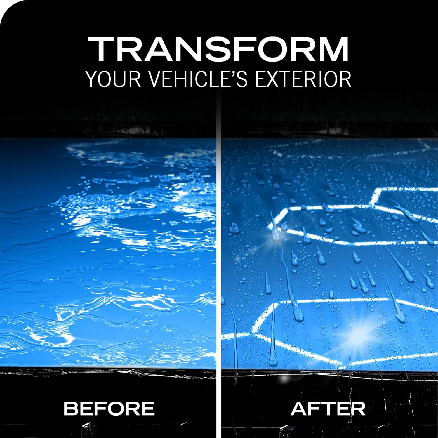 Hybrid Solutions Ceramic Spray Wax Coating, 16 oz (Pack of 1) | High Shine Car Wax, Offers Durable Paint Protection