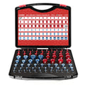 GAGIRA 76Pcs Thread Gauge, Inch & Metric Nut Bolt Thread Checker Tool