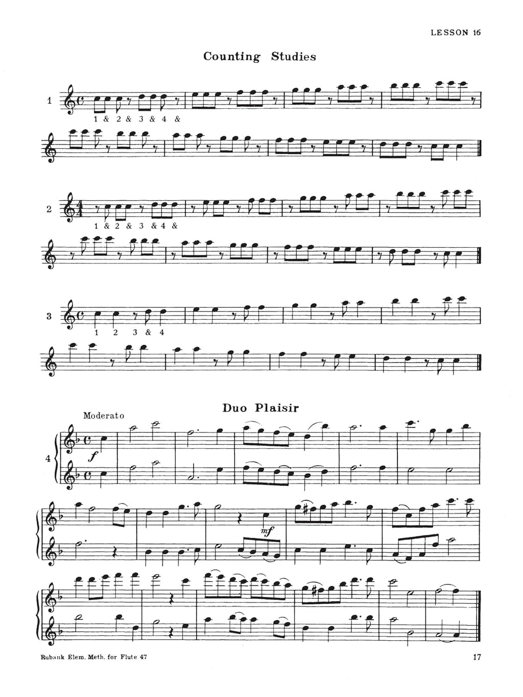 Method Flute Elementary
