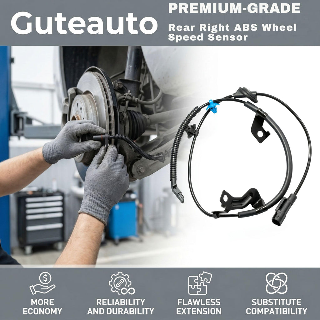 Guteauto Rear Right ABS Wheel Speed Sensor 05105064AA for Compass Patriot