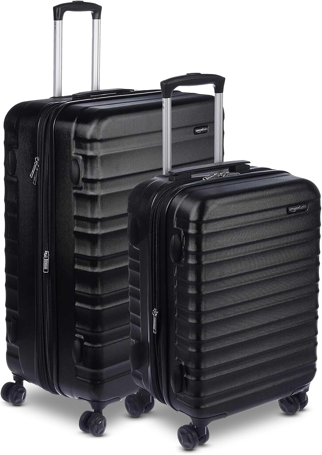 2-Piece Hardside Luggage Set (21" Carry-on, 30"), Expandable Suitcases with Spinner Wheels, Scratch-Resistant
