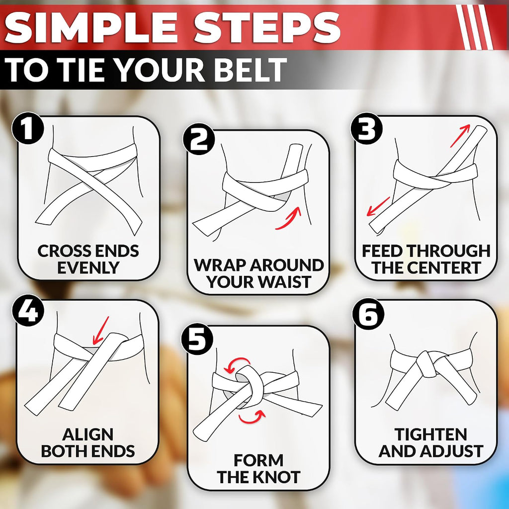 Taekwondo Uniform Belt for Women - 86.6" & 104" Judo, Karate & BJJ Belt for Men & Women, Aikido Gi Uniform