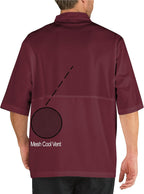 Men's Cool Breeze Back Vent Chef Coat