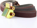 Feekoon 12 Pack 1 x 30 Sanding Belts with Adjustable Knife Angle Guide