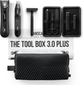 Tool Box 3.0 Plus with: The Lawn Mower 3.0 Plus Groin Hair Groomer, Weed Whacker 2.0 Nose Hair Trimmer, The Plow 2.0