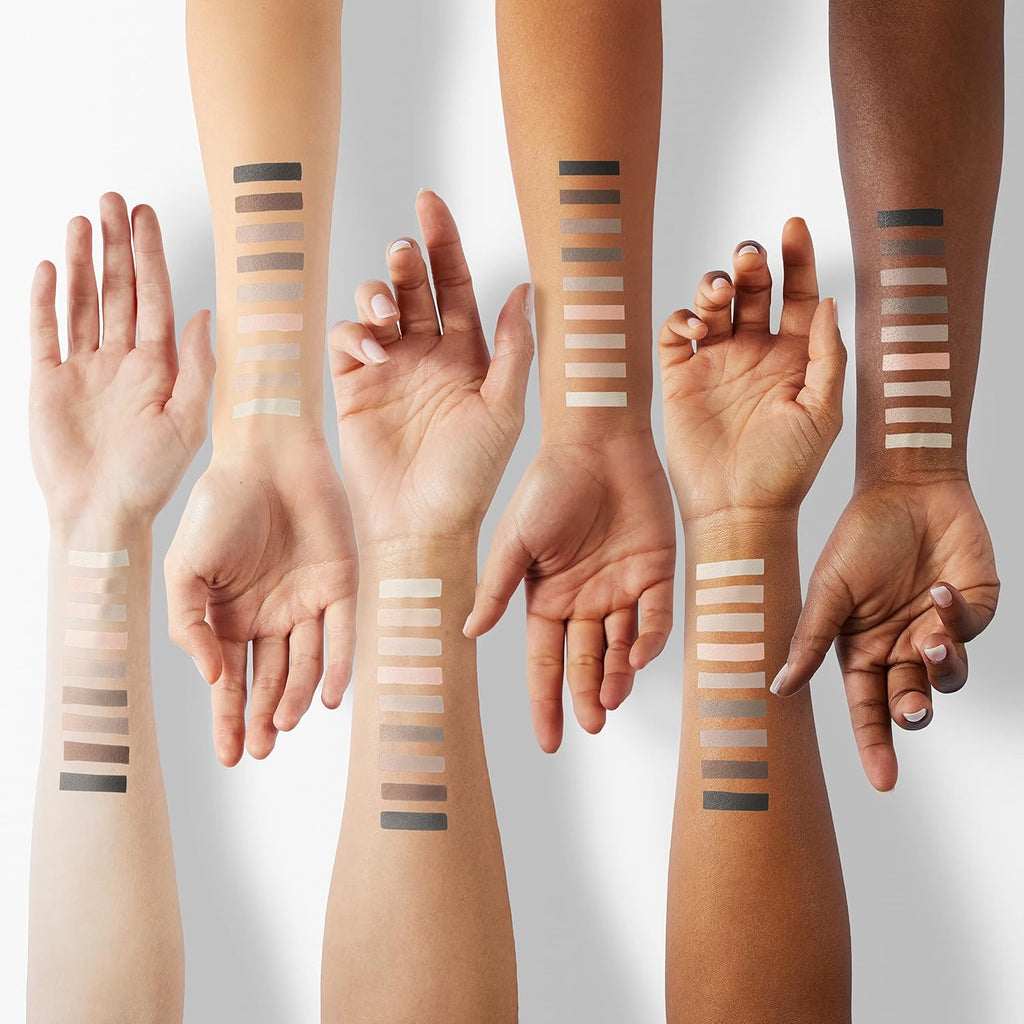 Shimmer Strips Eyeshadow, Multi-Finish Nude Palette with Extreme Shimmer, Hypoallergenic & Cruelty-Free – Nude