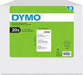 Authentic LW Extra-Large Shipping Labels for LabelWriter Label Printers, White, 4" x 6", 20 Rolls of 220 (4,400 Total)