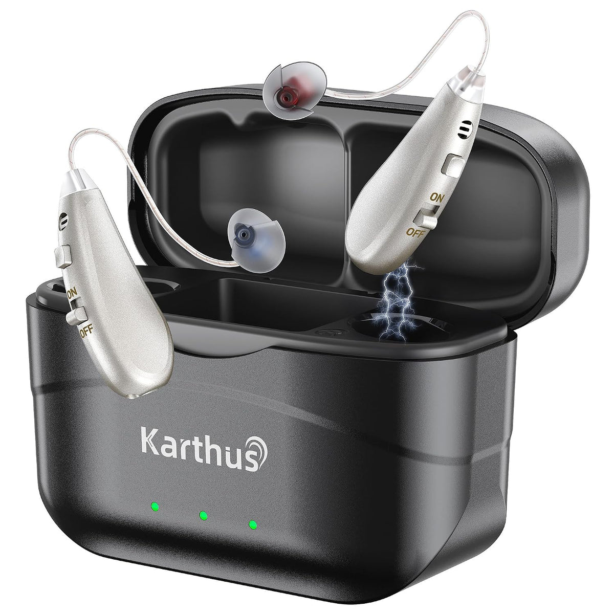 OTC Hearing Aids for Seniors, Rechargeable with Noise Reduction