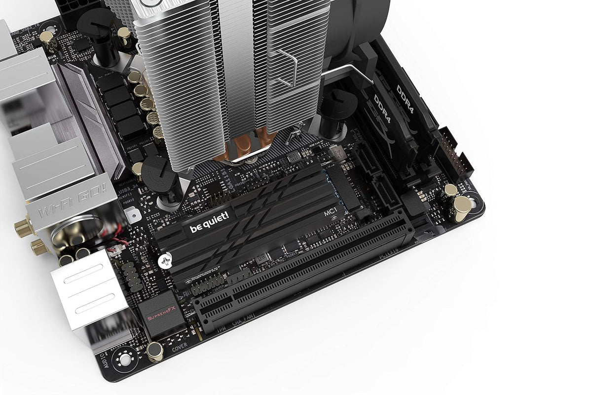 be quiet! MC1 M.2 SSD Cooler Heatsink, Single and Double Sided 2280 modules