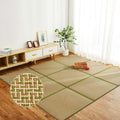 71'' x 71'' Japanese Tatami Mat Igusa Tatami Mattress 0.47'' Thick | Japanese Floor Mattress Rattan Non-Slip