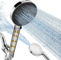 NSF Certified Filtered Shower Head with Handheld for Hard Water to Remove Chlorine High Pressure 9-Spray Setting