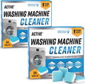 Washing Machine Cleaner Descaler 48 Pack - Value Size Deep Cleaning Tablets HE Front Loader & Top Load Washer, Septic