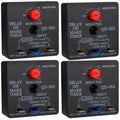 Weasch 4 Pack QD-068 Delay on Make Timer, 0.03-10 Min Adjustable HVAC Relay