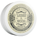 Lather & Wood Shaving Soap - Sandalwood - Simply The Best Luxury Shaving Cream - Tallow - Dense Lather with Fantastic