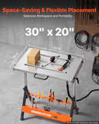 Upgraded Foldable Welding Table 30" x 20" Welding Workbench 400LBS