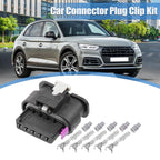 uxcell 4F0973705 1 Set 5 Pin MAF Connector Adapter Plug Clip Kit for VW