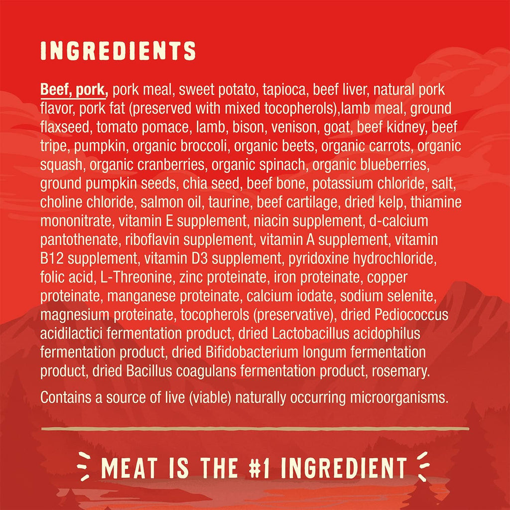 Wild Red Blend GF Red Meat Dry Dog Food, 3.5 lb