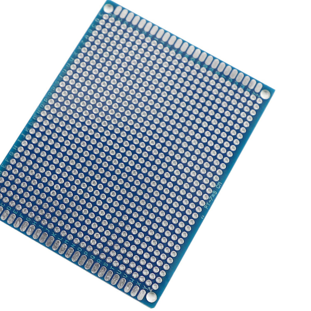 20 Pcs(4x6cm) Double Sided PCB Board Prototype Kit Soldering 4 Colour Universal Printed Circuit Board for DIY Soldering and Electronic Project