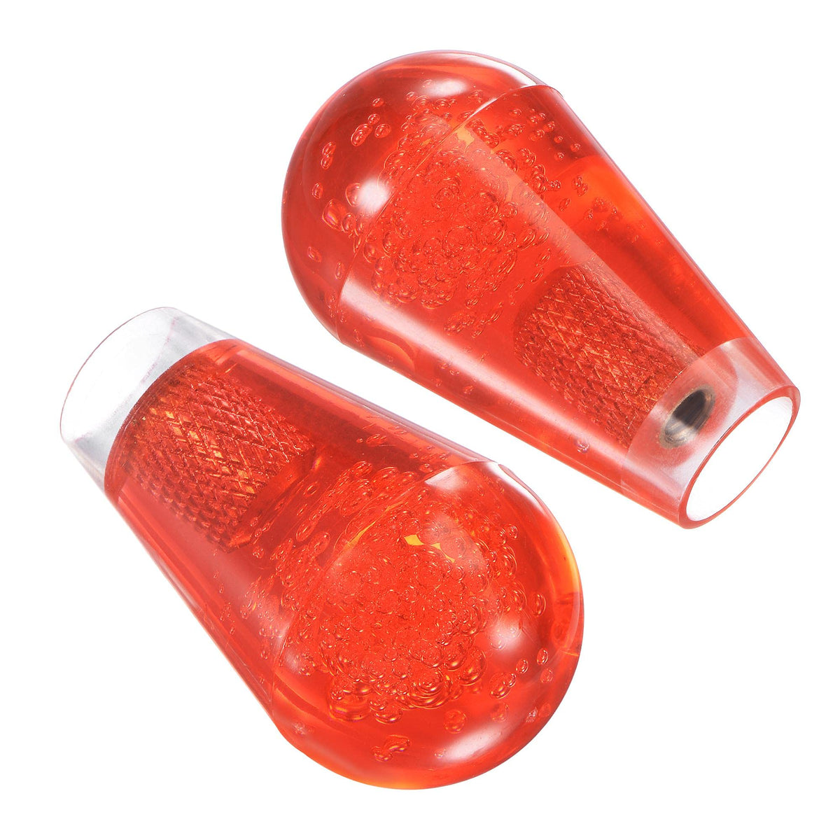 Ellipse Oval Joystick Head Rocker Ball Top Handle Arcade Game Replacement Red 2pcs
