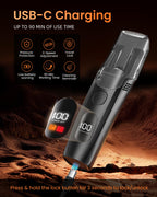 Vacuum Beard Trimmer for Men, Rechargeable Electric Mens Beard Trimmer
