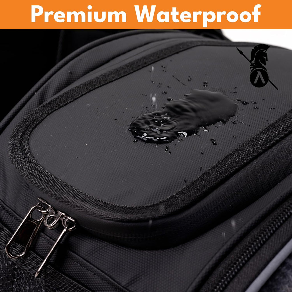 PREMIUM Motorcycle Saddlebags, 36L-58L Expandable Capacity, Motorcycle Panniers Universal, Waterproof, Detachable