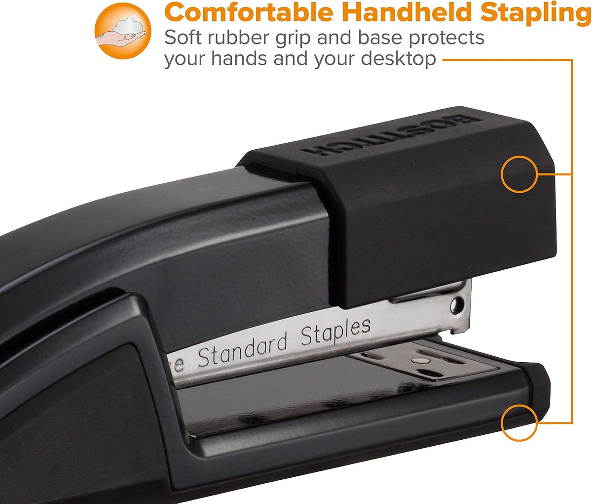 Office Epic Metal Desk Stapler, 25 Sheet, Staple Remover, Black