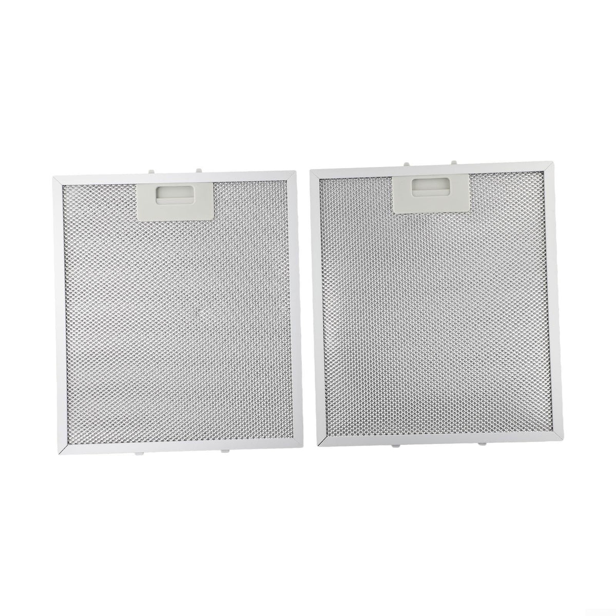 2Pcs Range Hood Filter, Range Hood Grease Filter Mesh Replacement Metal Mesh Extractor Vent Filter, 305 X 267 X 9mm