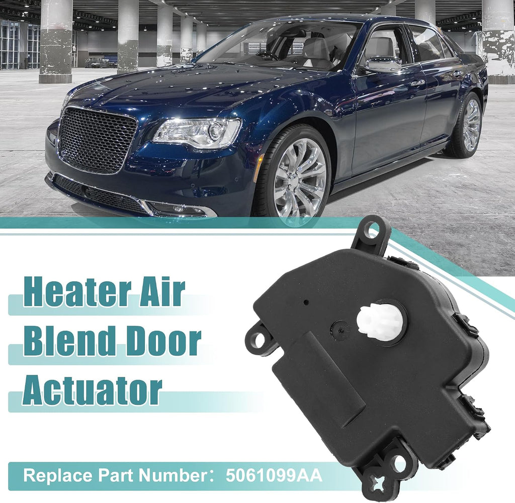 X AUTOHAUX 604-004 A/C Heater Air Blend Door Actuator for Chrysler 05-06