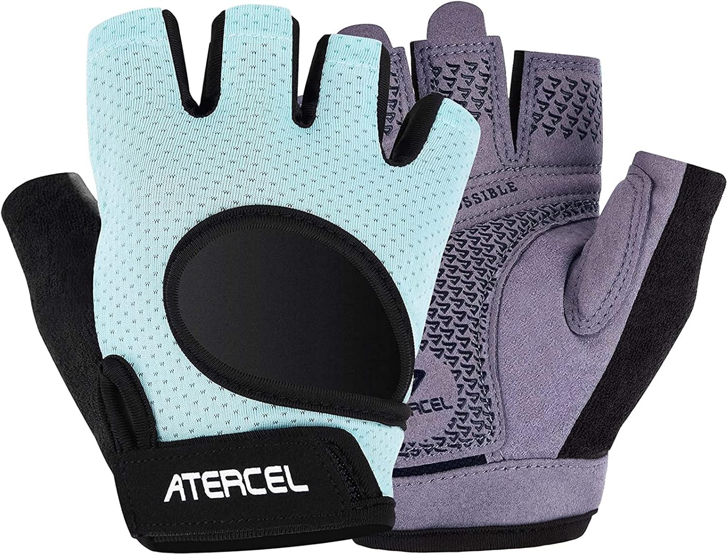 Weight Lifting Gloves Full Palm Protection, Workout Gloves for Gym, Cycling, Exercise, Breathable, Super Lightweight