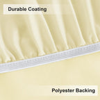Fitted Round Table Cloth, Fits Round Tablecloth for 40-44", Cream