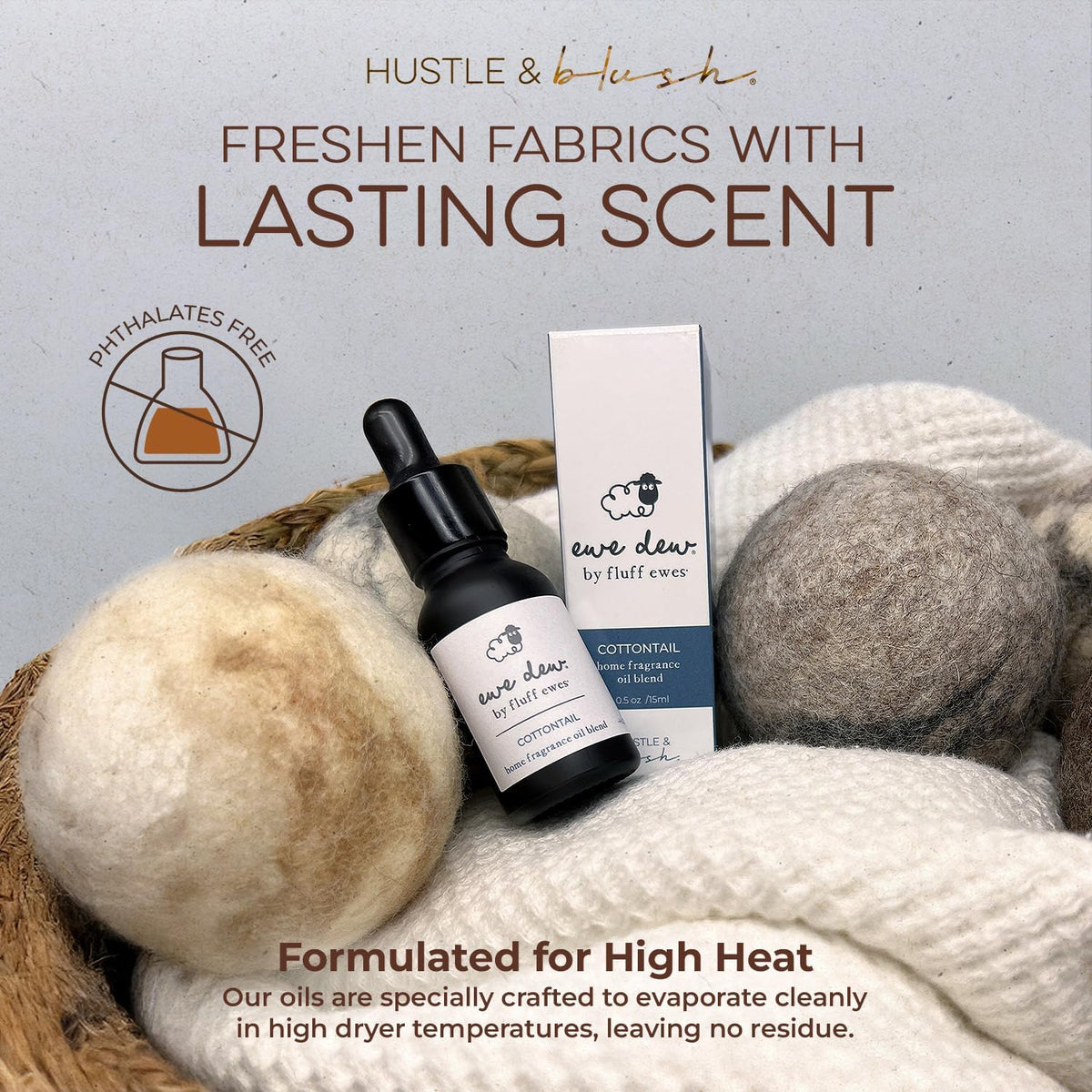 Essential Oil for Dryer Balls, Cottontail 15ml