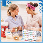 7000 Pcs Day of The Week Labels Food Labels with Adjustable Label Dispenser Monday Through Sunday Management