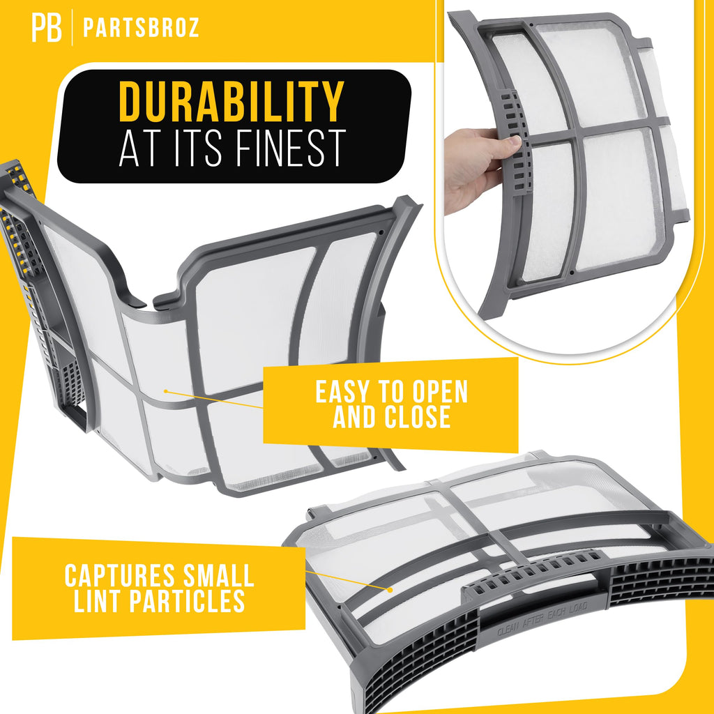 Dryer Lint Filter Screen for General Electric GE GFD55GSPR1RS