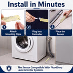 1 Pack Water Leak Sensor Compatible with FloodStop Leak Detector