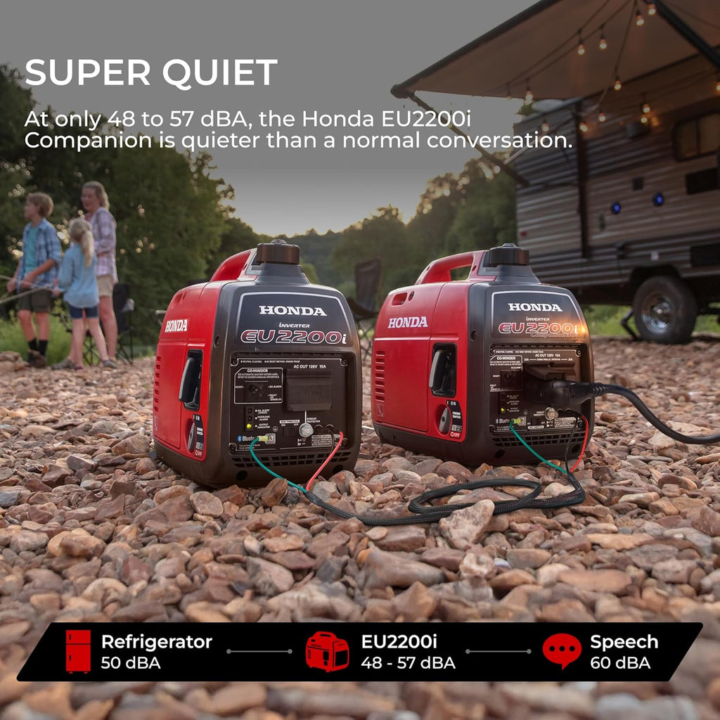 EU2200i Companion 2200 Watt Inverter Generator (EU2200ITAN5) | Super Quiet 120V Gas Powered Portable Generator for