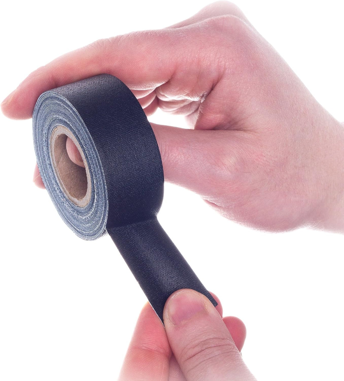 Mini Gaffer Tape, Black, 1 Inch x 8 Yards, 4 Pack