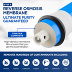 Culligan AquaCleer AC-30 Replacement Filter Set, 4-Pack Membrane