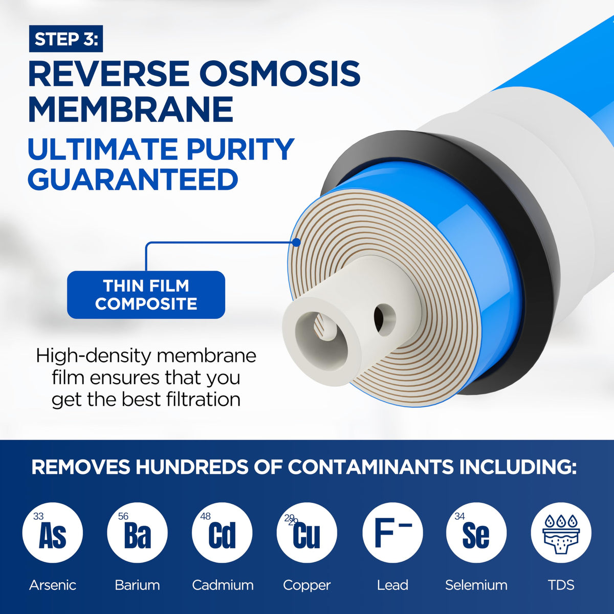 Culligan AquaCleer AC-30 Replacement Filter Set, 4-Pack Membrane