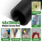 Window Screen Replacement,Versatile Window Screen Door Kit